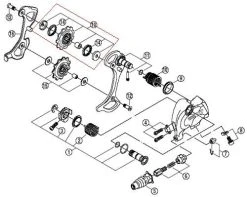Shimano Spannrolle XT Ab´99 9-fach Y-5TP98090 Ausverkauft- Ersatz:Y-5X998150