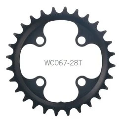 FSA 64mm ø 28 Zähne WC067 Für Brose E-Bikes Mit 2 Kettenblätter (für 38 Zähne)