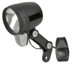 Fuxon LED FS-100-EB-HB E-Bike 6-12 Volt 100/150 Lux Mit Aufblendlicht Schwarz