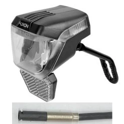 Fuxon LED F-170-EB / S-70-EB E-Bike 70 Lux Schwarz 6-12 Volt Für Hipo-Stecker