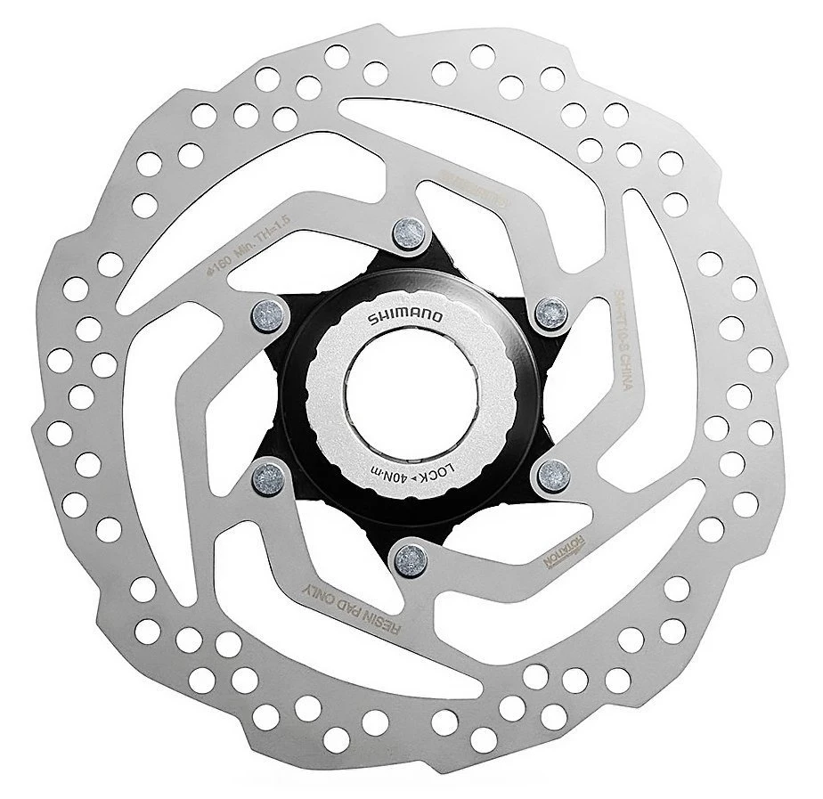 Shimano SM-RT10 160mm Mit Lock-Ring-Befestigung 1 Shimano SM-RT10 160mm Mit Lock-Ring-Befestigung