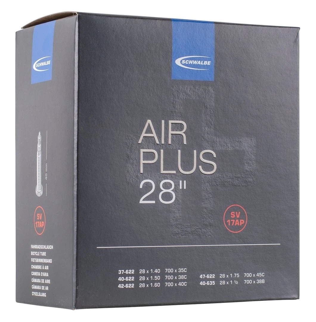 Schwalbe 17 SV: 37-47 / 622-635 Air Plus 1 Schwalbe 17 SV: 37-47 / 622-635 Air Plus