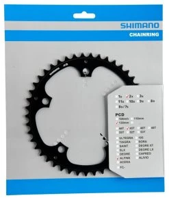 Shimano Alfine 45 Zähne Schwarz Y-1PB45010