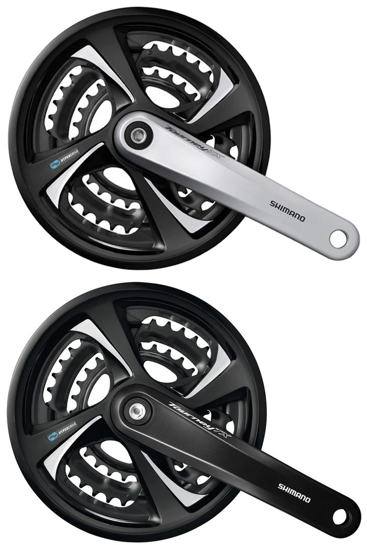 Shimano Tourney TX-800 22-32-42 Zähne FC-TX801 7/8-fach 1 Shimano Tourney TX-800 22-32-42 Zähne FC-TX801 7/8-fach