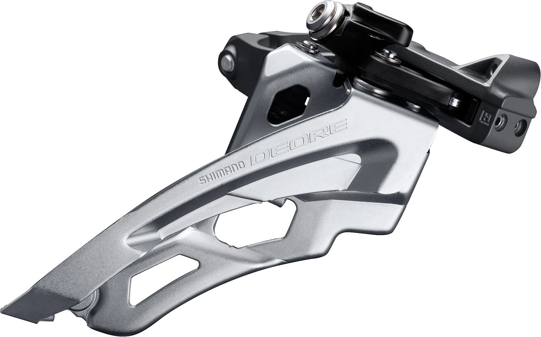 Shimano Deore FD-M6000-M Ab 2018 10x3-fach Sideswing Middle-Clamp Frontpull 66-69° Schwarz 1 Shimano Deore FD-M6000-M Ab 2018 10x3-fach Sideswing Middle-Clamp Frontpull 66-69° Schwarz