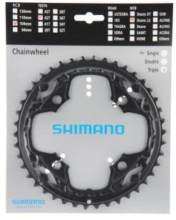 Shimano SLX Ab 2011 4-Arm 10-fach 42 Zähne AE-Type Alu Schwarz Y-1LU98030