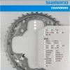 Shimano Deore Ab 2012 4-Arm 10-fach 42 Zähne AE-Type Alu Grau Für Kettenschutz Y-1MZ98030