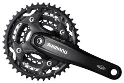 Shimano FC-MT500 10-fach 2-Piece 22-30-40 Zähne Schwarz 175mm