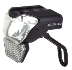 Fuxon LED F-160 Ohne Schalter 60 Lux Für E-Bike 6V Gleichspannung Brose Schwarz