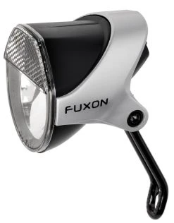 Fuxon LED F-20 Mit Reflektor, Schalter Und Standlicht 20 Lux Schwarz-silber