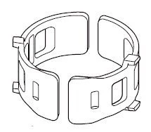 Shimano Adapter XTR Ab 2003 / XT Ab 2004 / SLX Ab 2009 / Deore Ab 2010 28,6mm K-SMAD17S 1 Shimano Adapter XTR Ab 2003 / XT Ab 2004 / SLX Ab 2009 / Deore Ab 2010 28,6mm K-SMAD17S