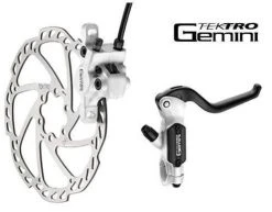 Tektro Gemini Ab 2015 Hydraulisch HR Postmount / IS Weiss